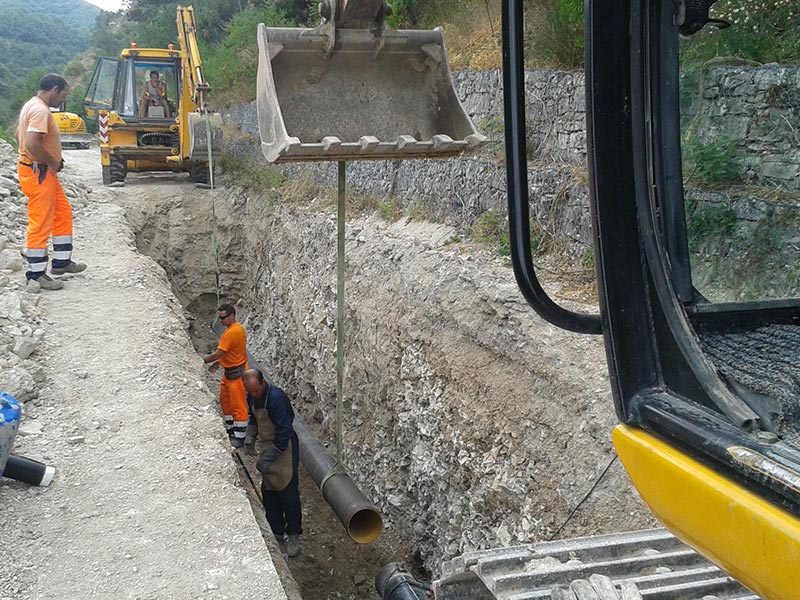 costruzione sottoservizi salvucci macerata