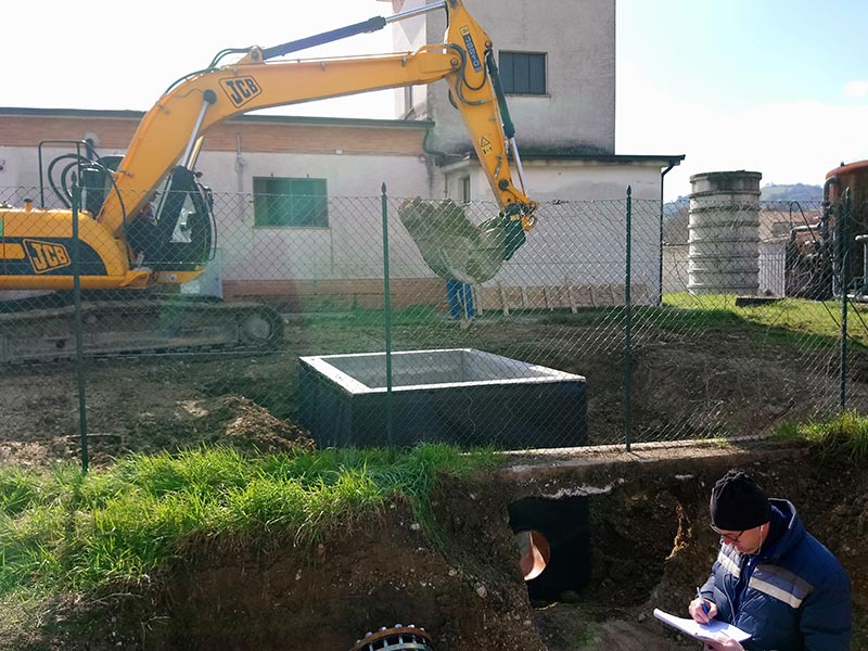 costruzione sottoservizi salvucci macerata