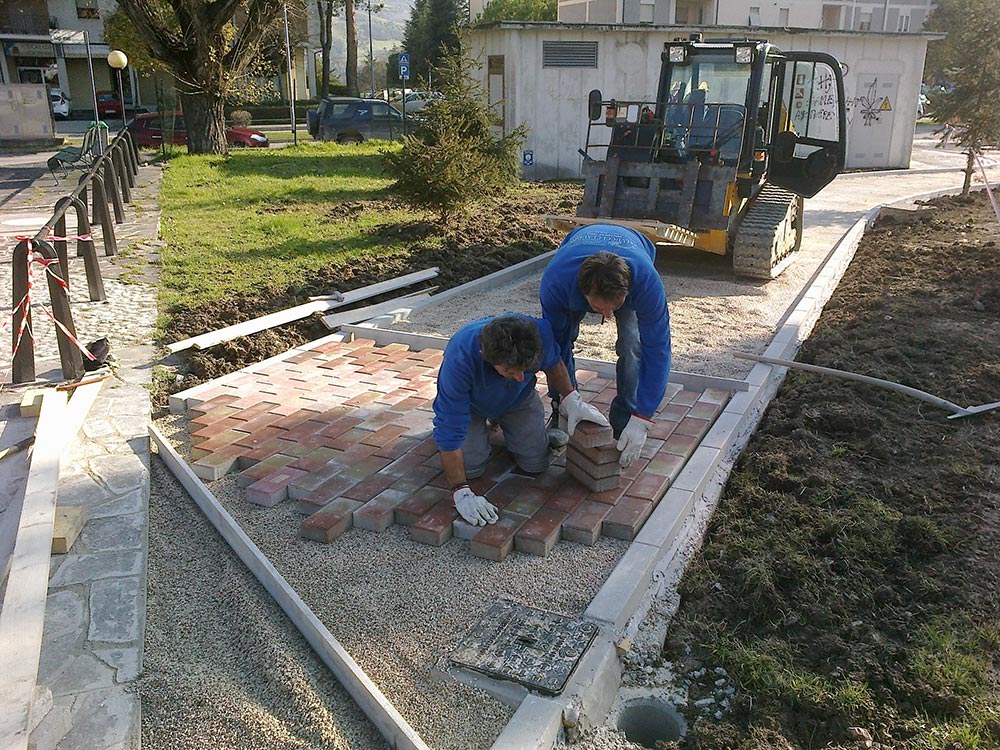 pavimentazione stradale macerata